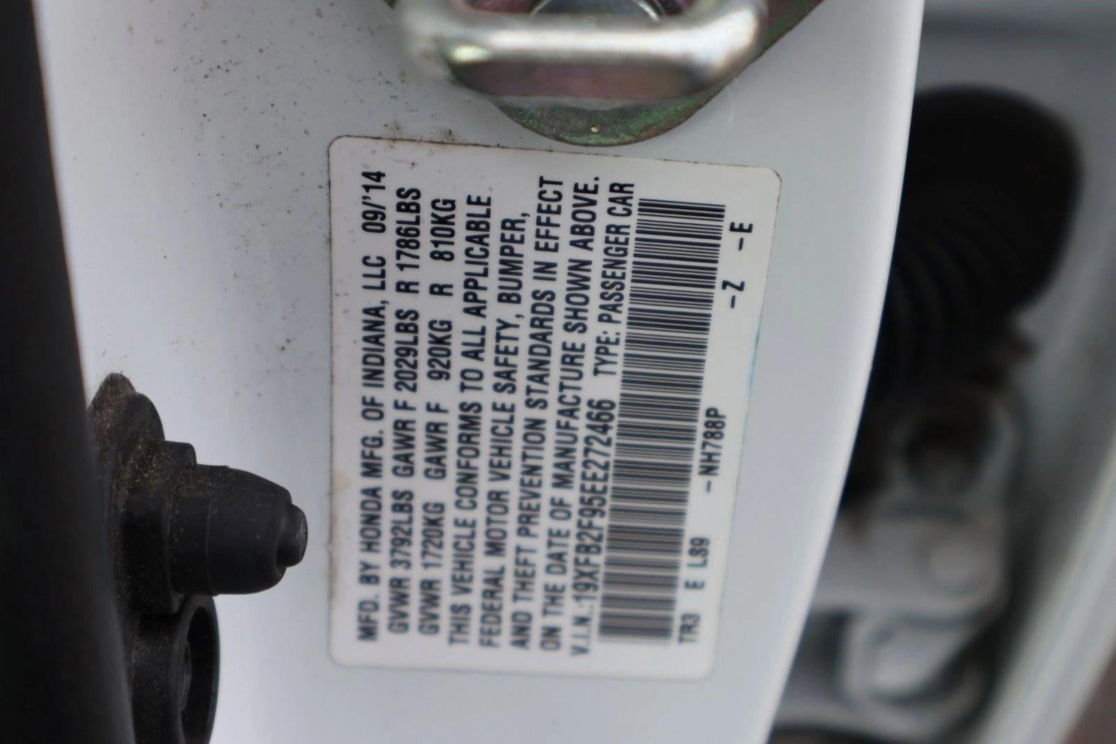 2014 Honda Civic Sedan EX-L CVT with Navigation