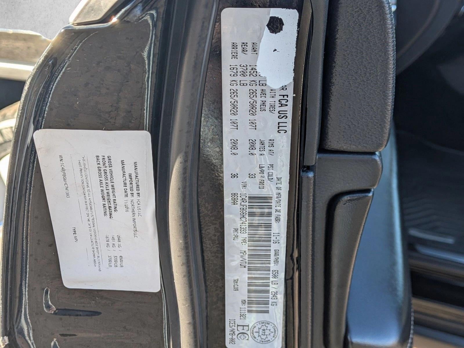 2017 Jeep Grand Cherokee Limited 4x4