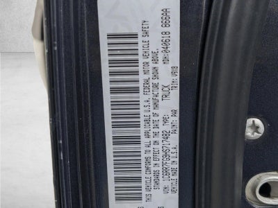 2017 RAM 1500 Tradesman 4x4 Quad Cab 6'4" Box