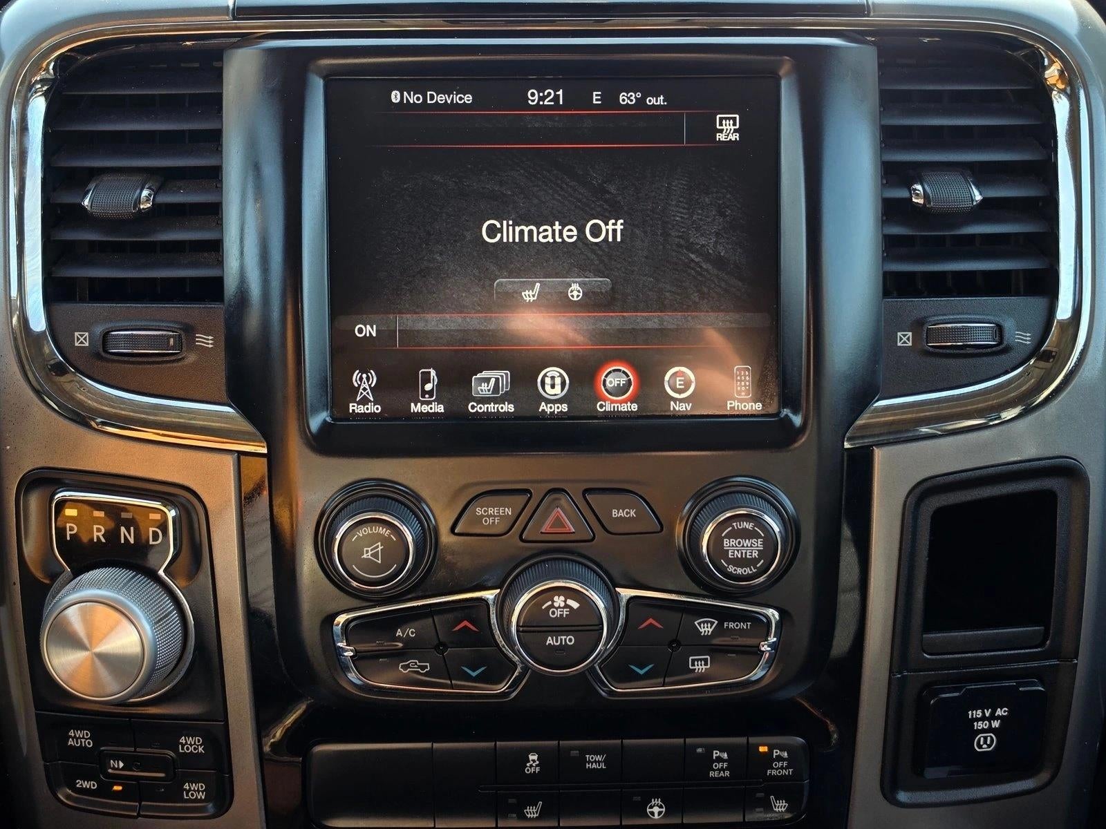 2017 RAM 1500 Sport 4x4 Crew Cab 5'7" Box