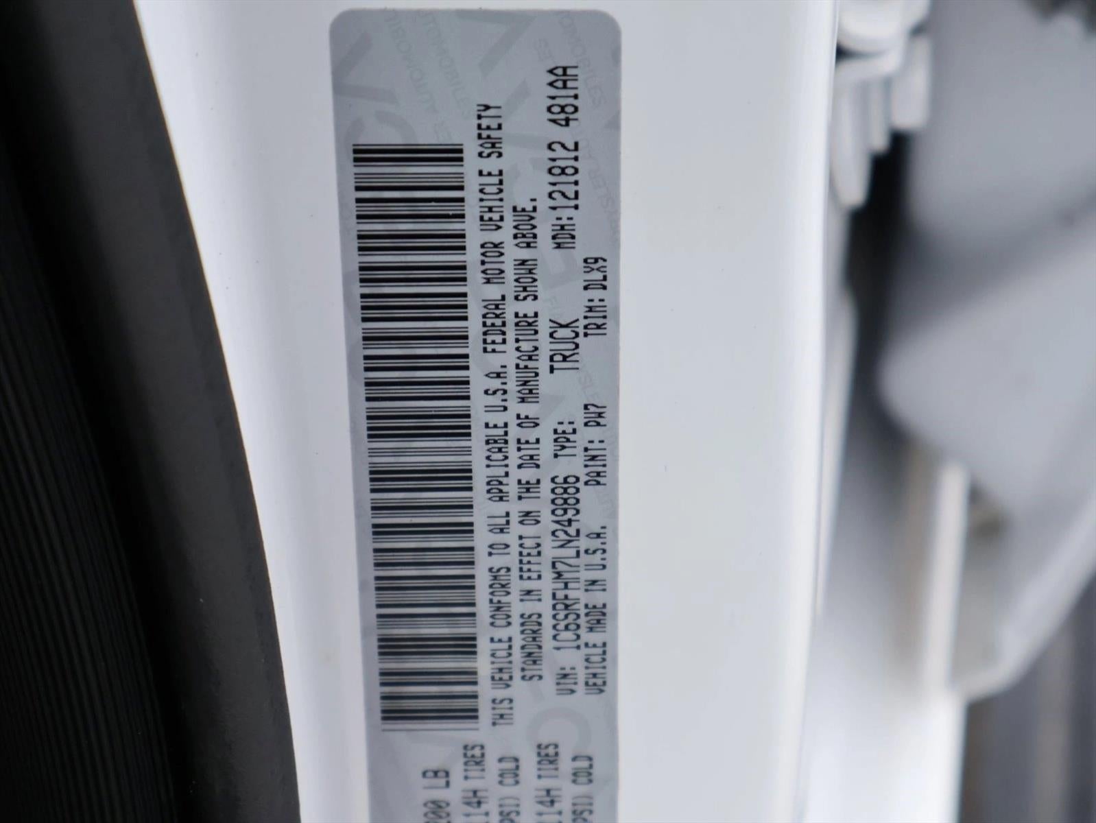 2020 RAM 1500 Limited 4x4 Crew Cab 5'7" Box
