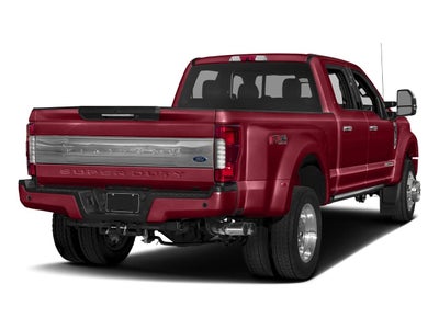 2017 Ford Super Duty F-450 DRW Platinum 4WD Crew Cab 8' Box