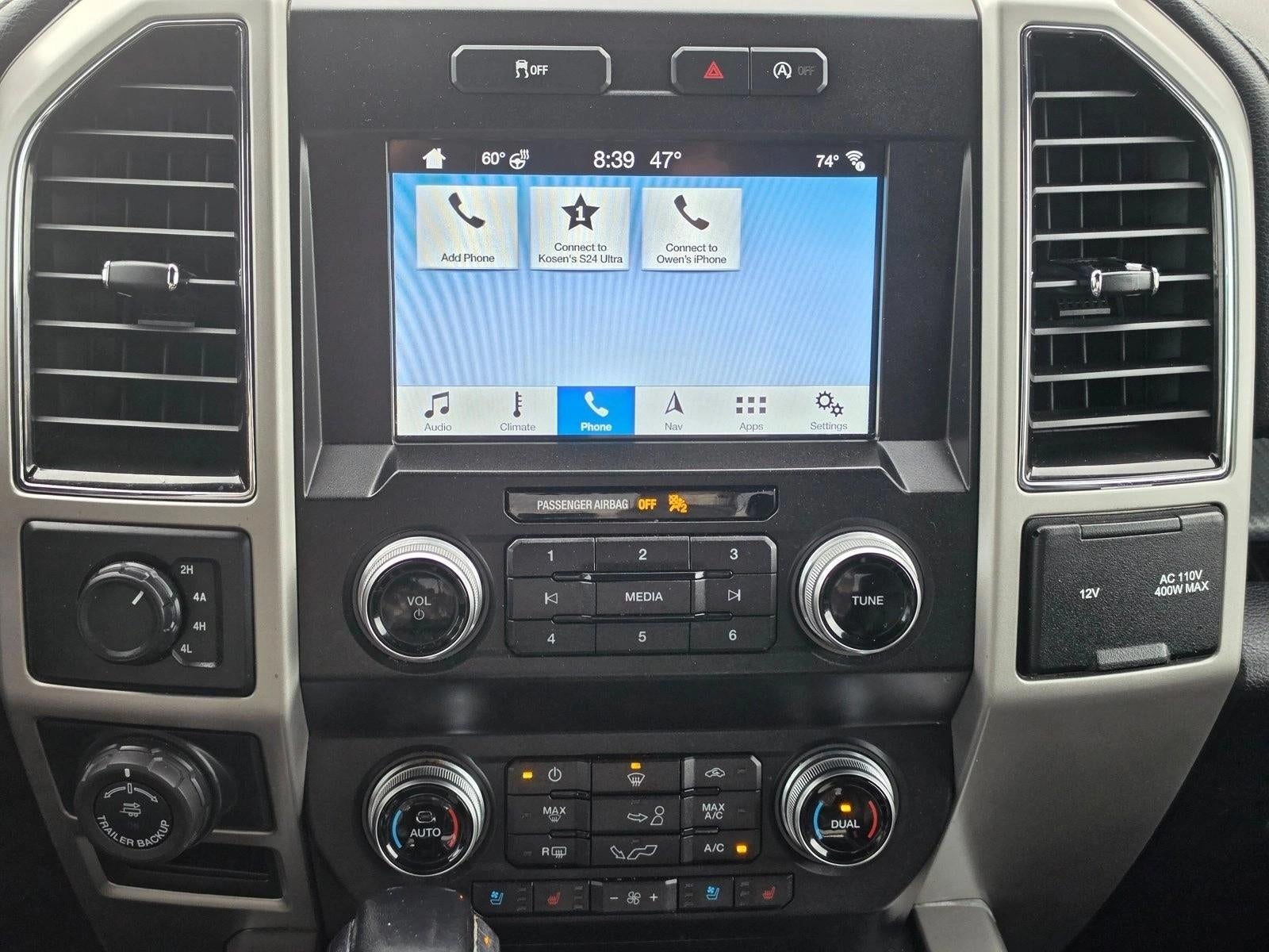 2019 Ford F-150 LARIAT 4WD SuperCrew 5.5' Box
