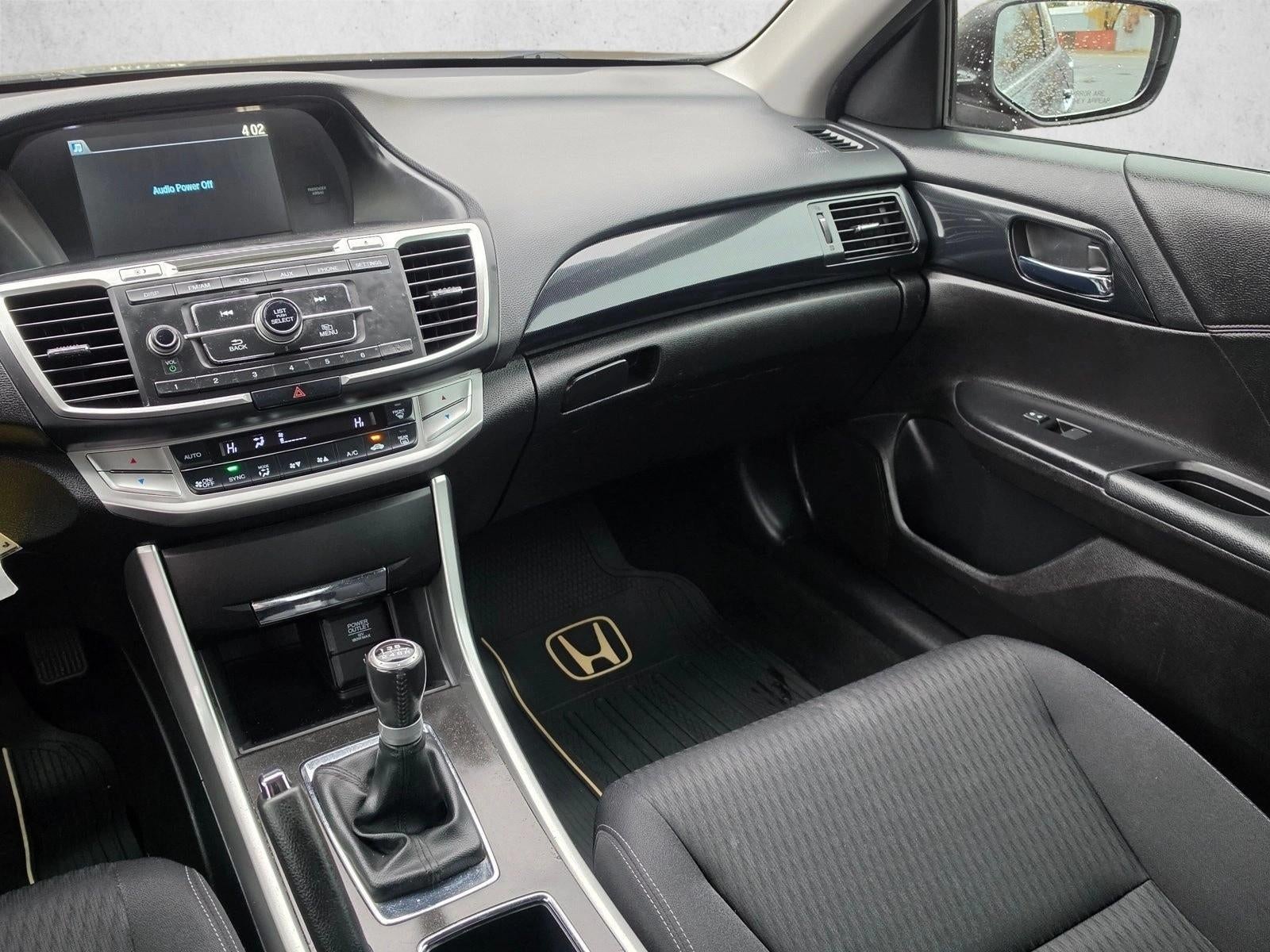 2015 Honda Accord Sedan Sport Manual