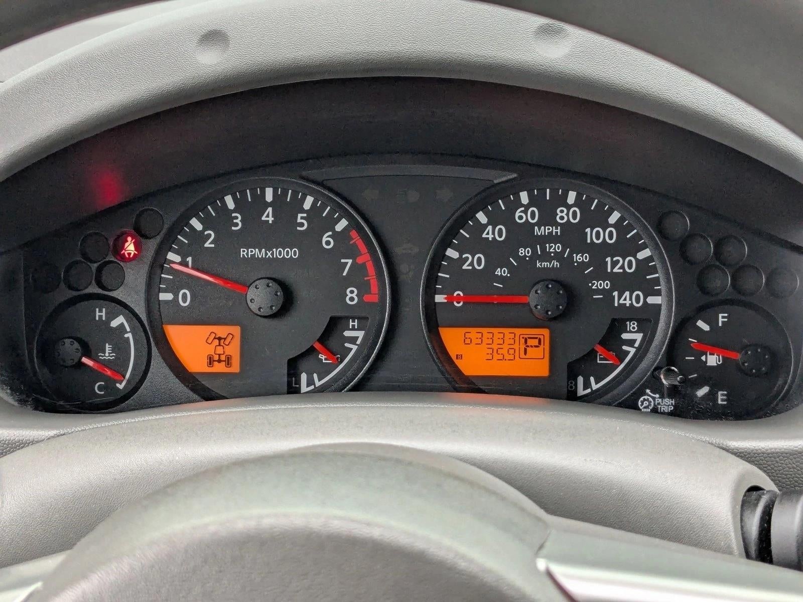 2018 Nissan Frontier Crew Cab 4x4 SV V6 Auto