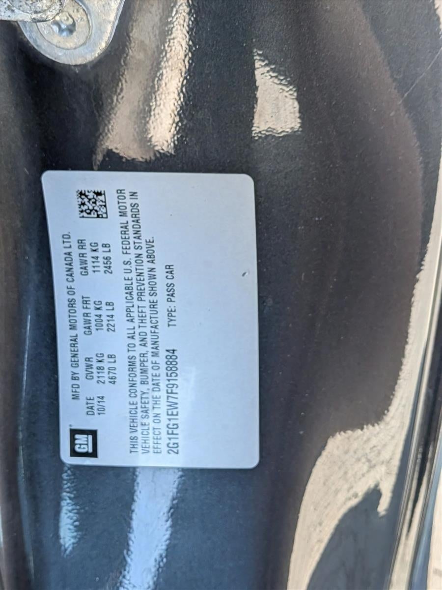 2015 Chevrolet Camaro 2dr Cpe SS w/1SS