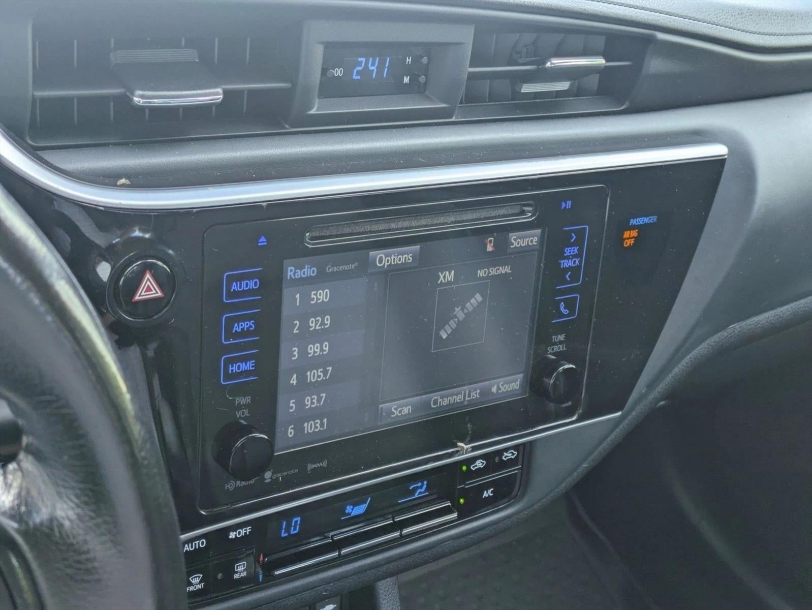 2018 Toyota Corolla XLE CVT (Natl)