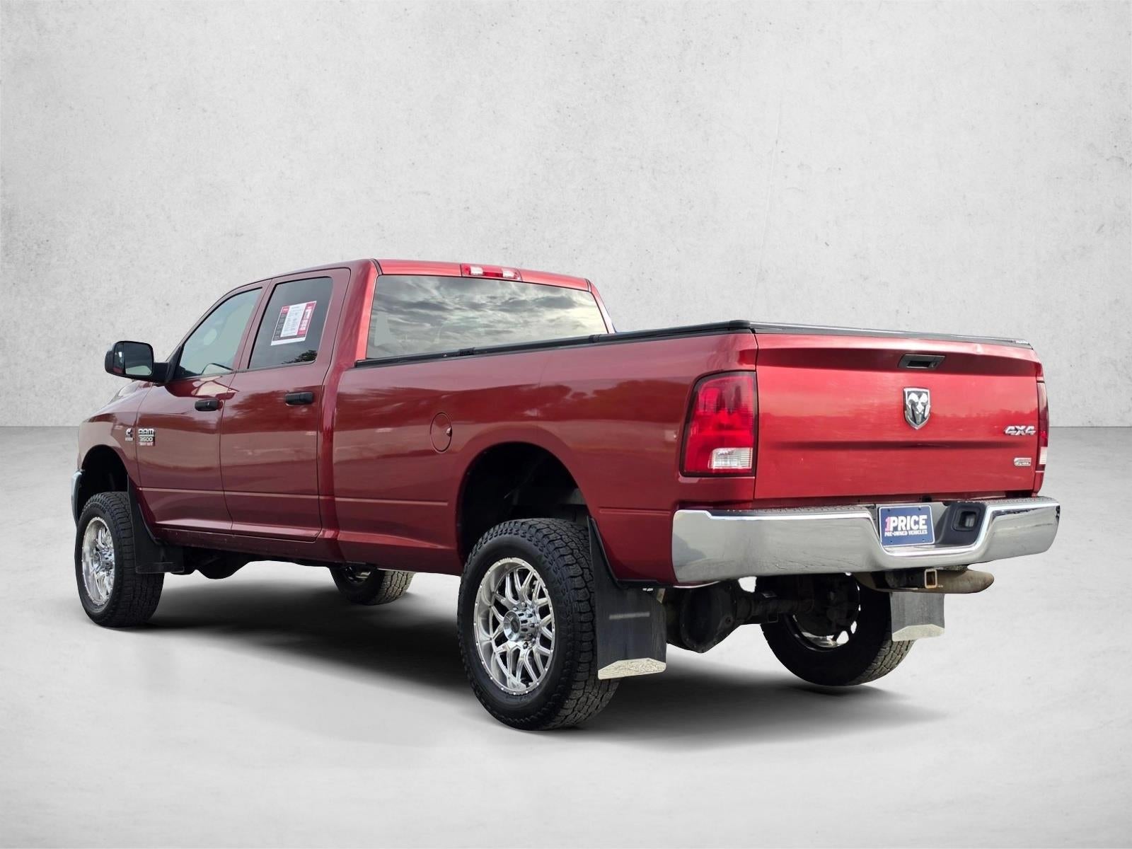 2012 RAM 3500 4WD Crew Cab 8 Ft Box ST