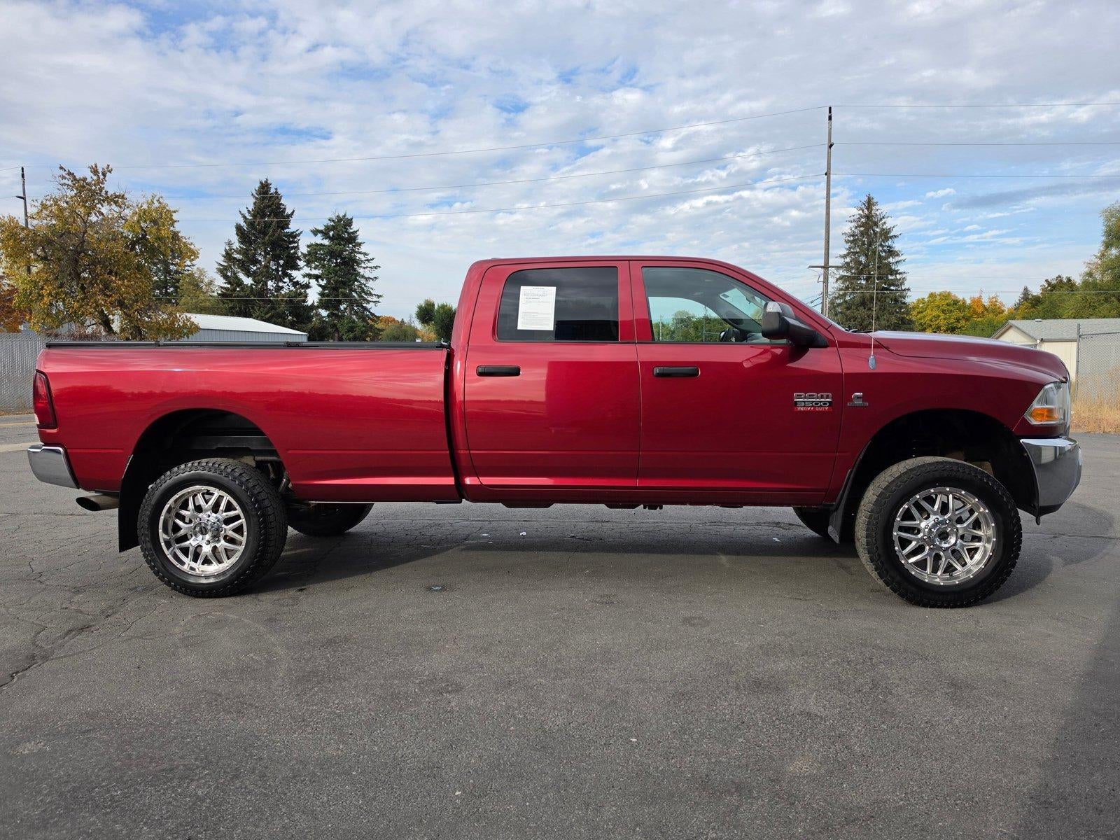 2012 RAM 3500 4WD Crew Cab 8 Ft Box ST
