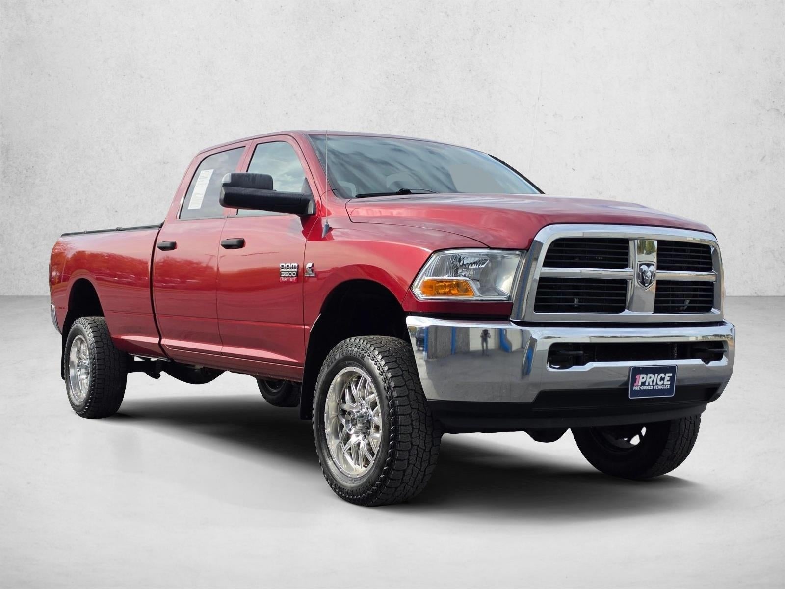 2012 RAM 3500 4WD Crew Cab 8 Ft Box ST