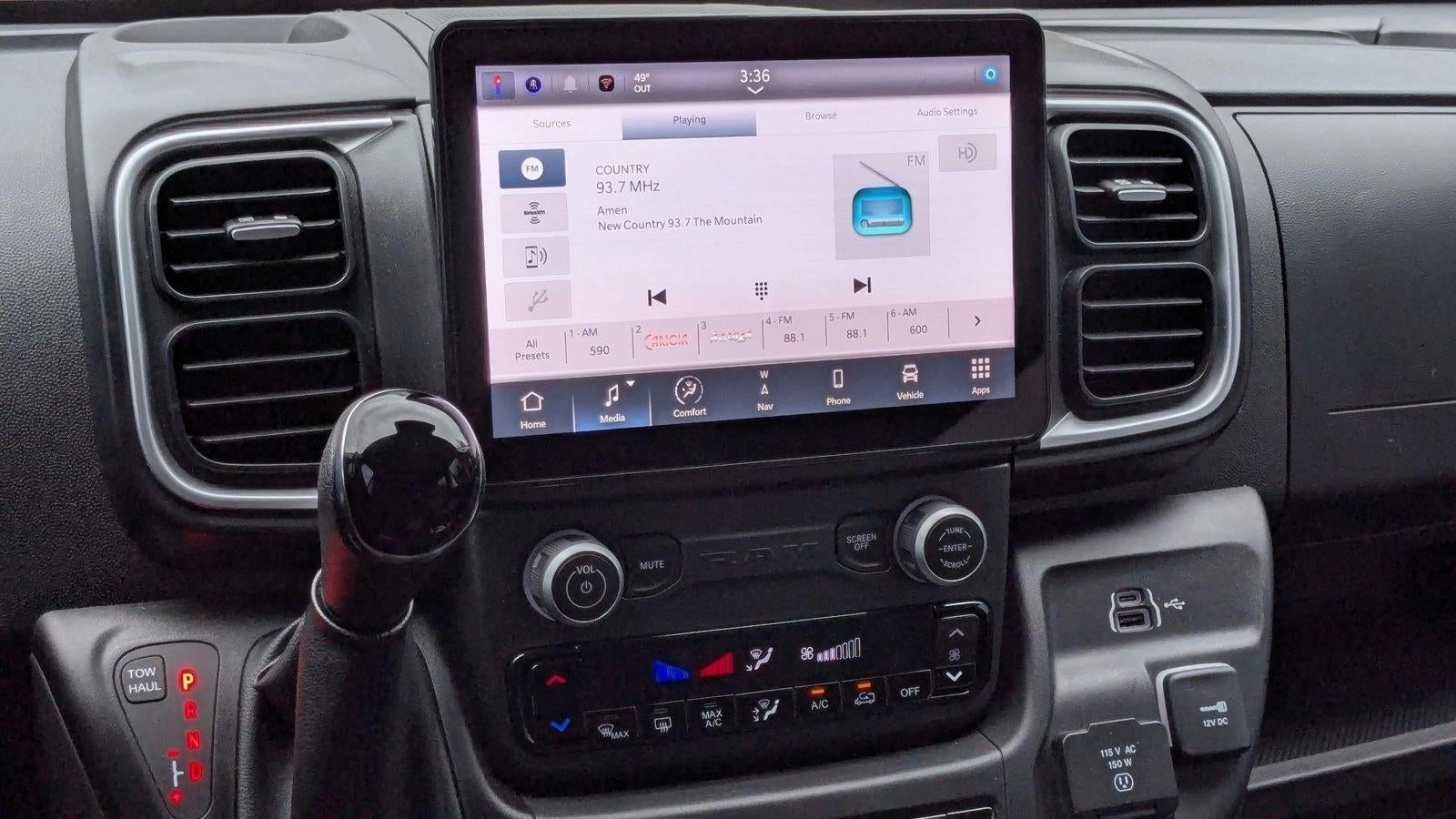 2024 RAM ProMaster Cargo Van SLT+ 2500 High Roof 159" WB