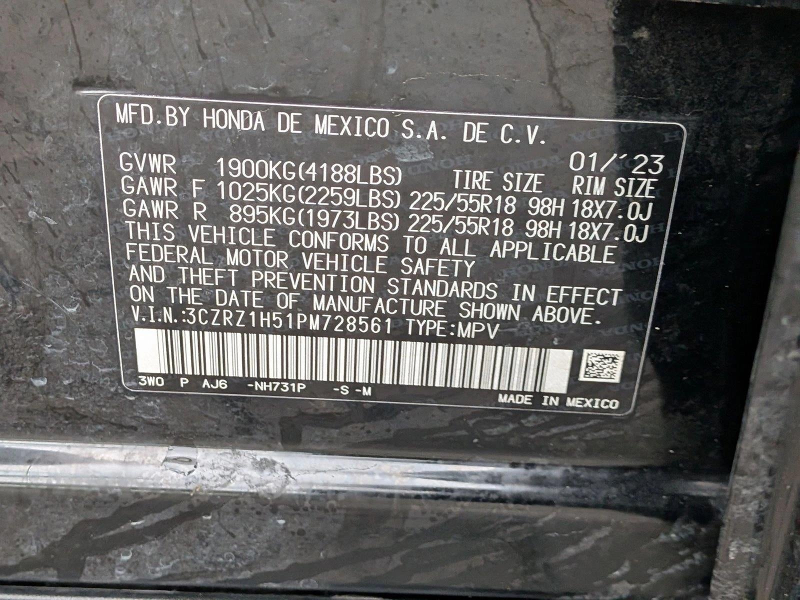 2023 Honda HR-V Sport 2WD CVT