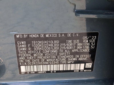 2024 Honda HR-V LX AWD CVT