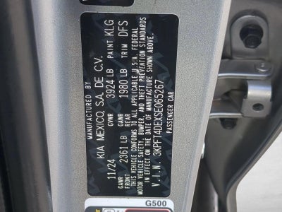 2025 Kia K4 LXS FWD