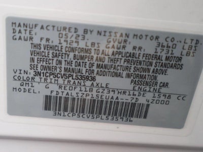 2023 Nissan Kicks SV FWD