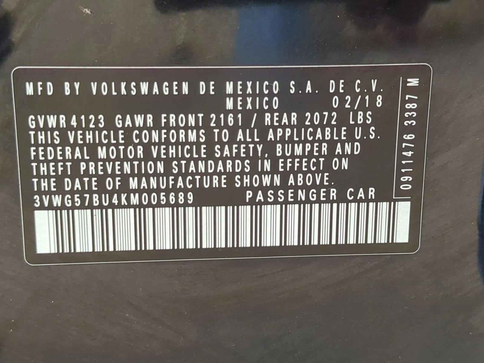 2019 Volkswagen Jetta SEL Premium Auto w/SULEV *Ltd Avail*