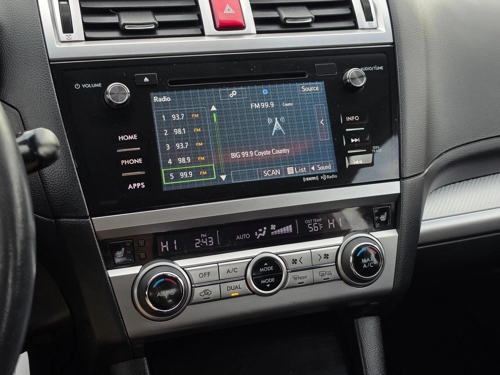 2016 Subaru Legacy 2.5i Premium PZEV