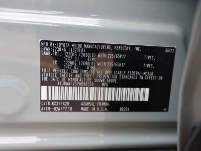 2023 Toyota RAV4 Hybrid XLE AWD (Natl)