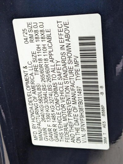 2026 Honda Passport RTL AWD