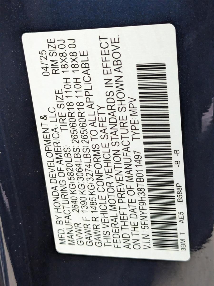 2026 Honda Passport RTL AWD