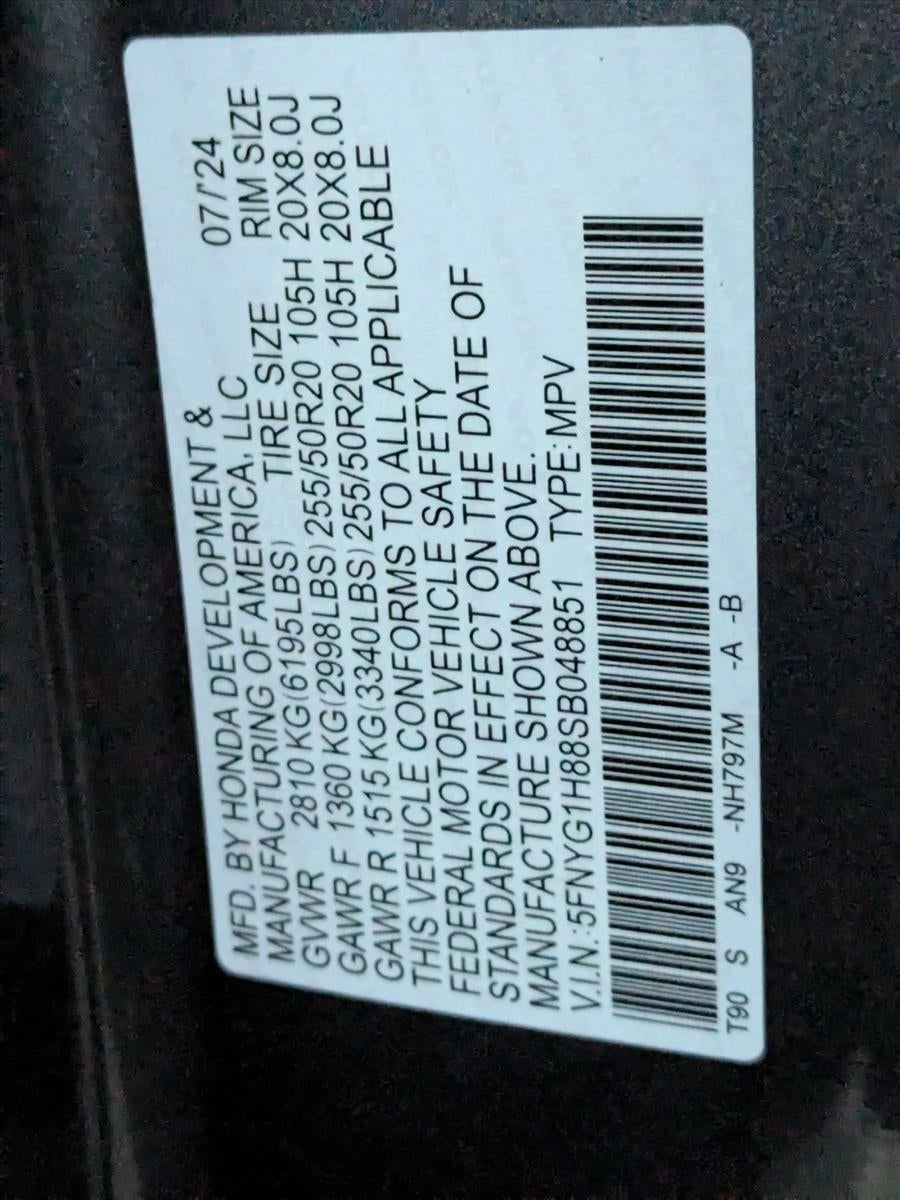 2025 Honda Pilot Elite AWD