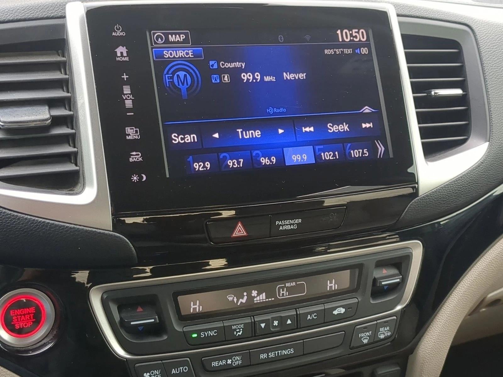 2018 Honda Ridgeline RTL-E AWD