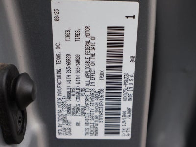 2023 Toyota Tundra 4WD 4WD 1794 Edition CrewMax 5.5' Bed (Natl)