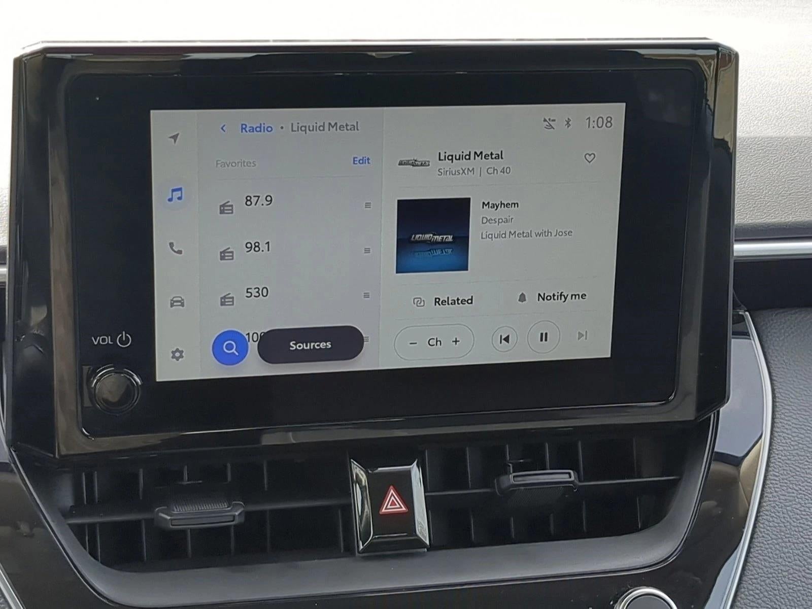 2025 Toyota Corolla LE CVT (Natl)