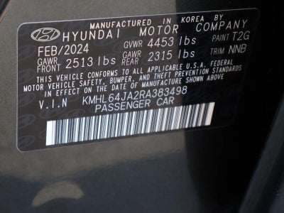 2024 Hyundai SONATA SEL 2.5L FWD