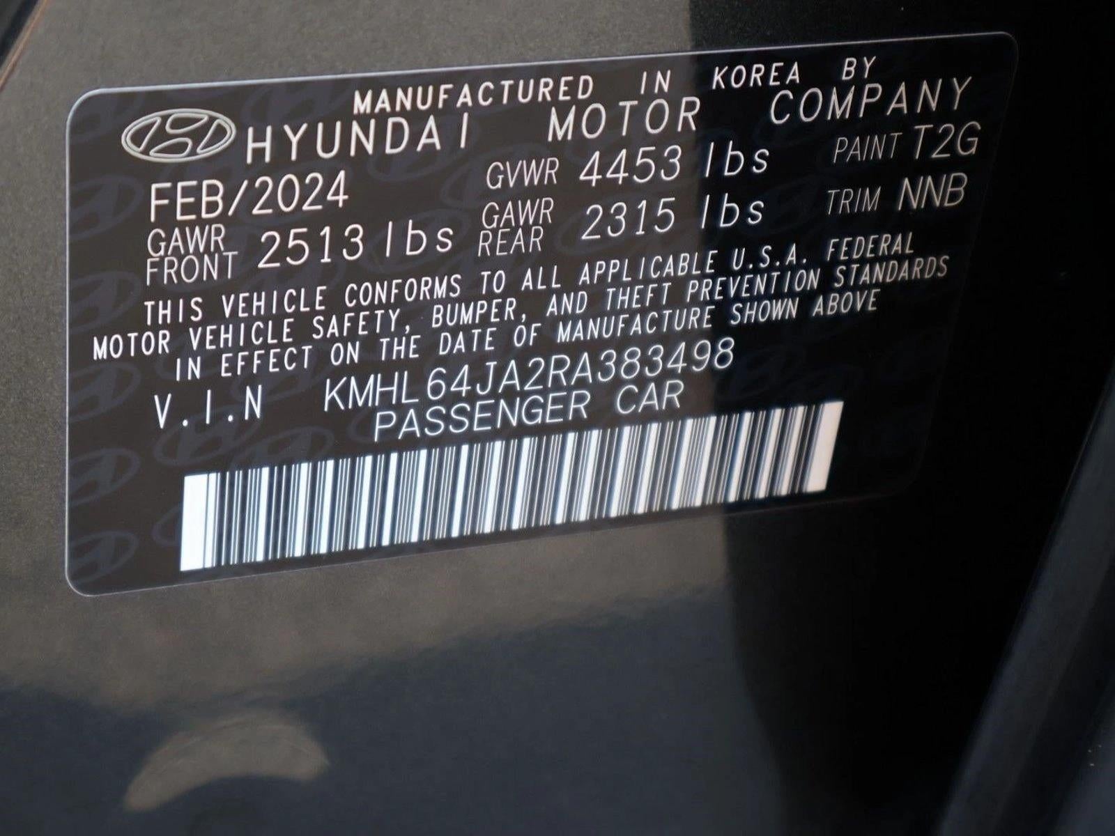 2024 Hyundai SONATA SEL 2.5L FWD