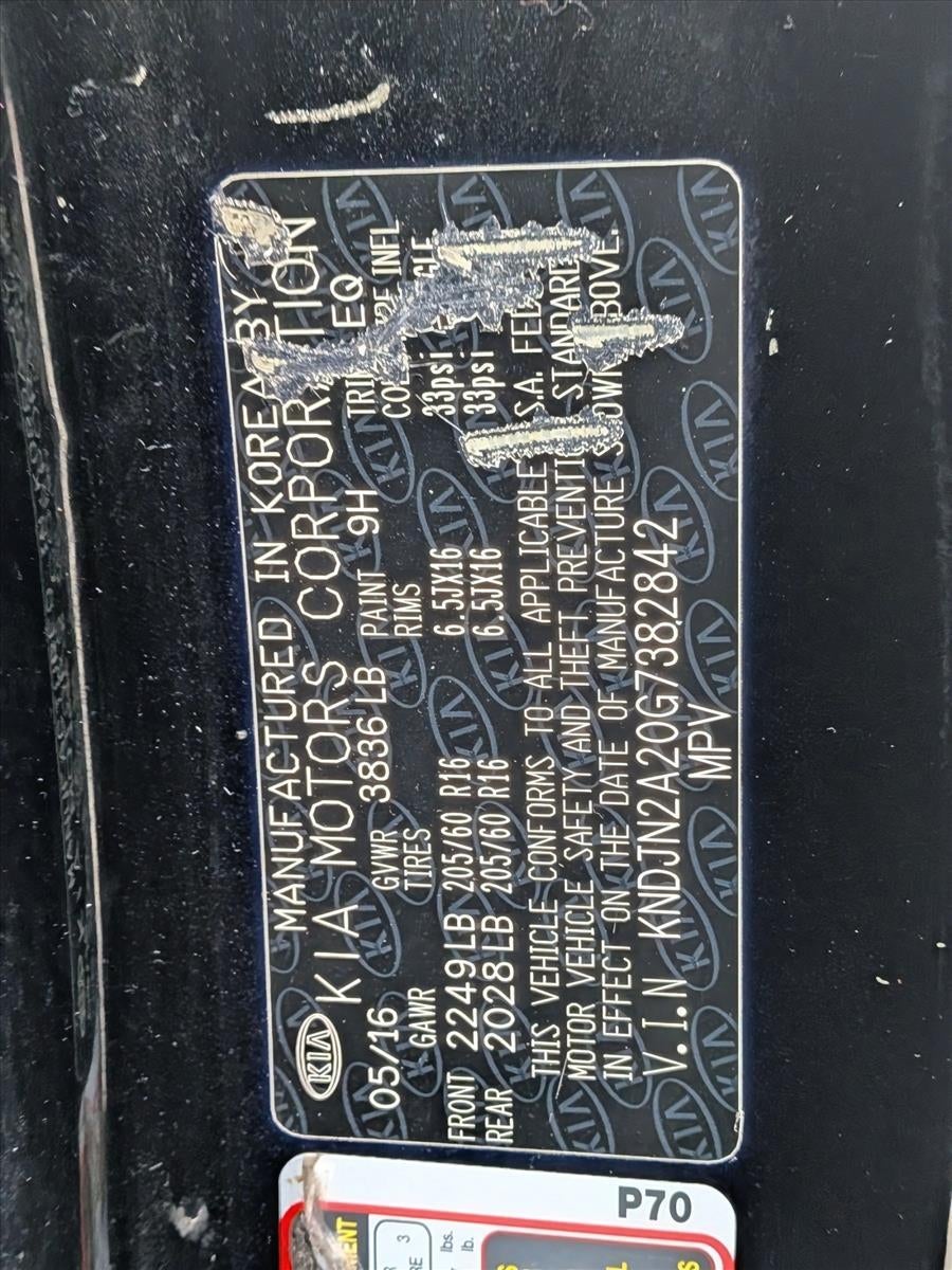 2016 Kia Soul 5dr Wgn Man Base