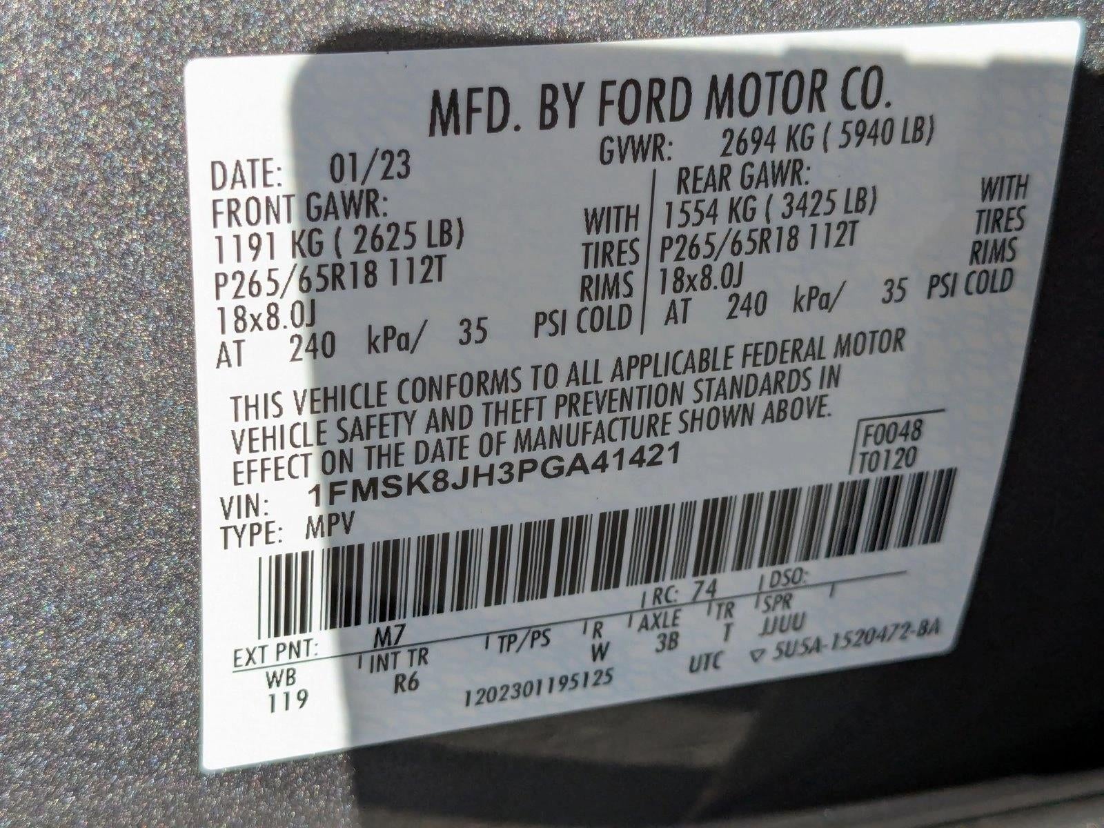 2023 Ford Explorer Timberline 4WD