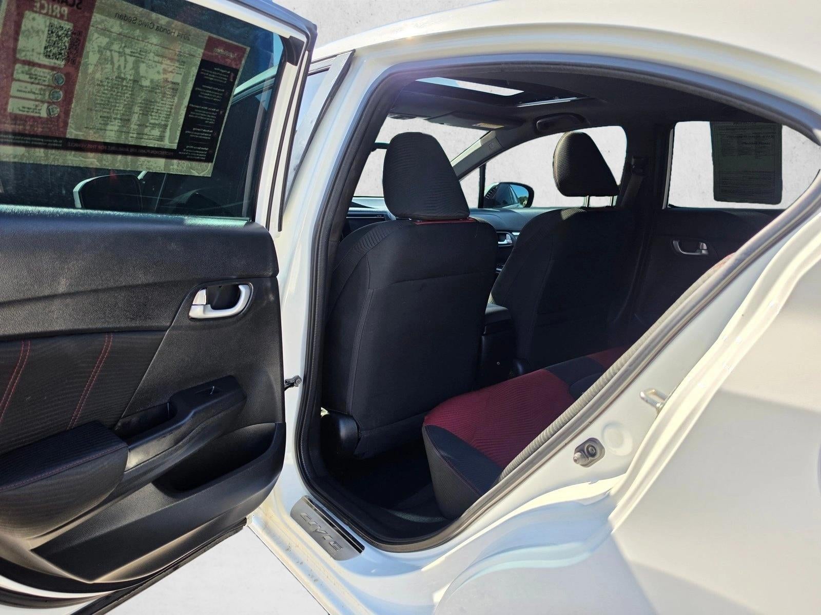 2014 Honda Civic Sedan Si Manual