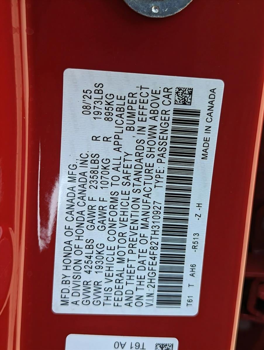 2026 Honda Civic Sedan Hybrid Sport CVT