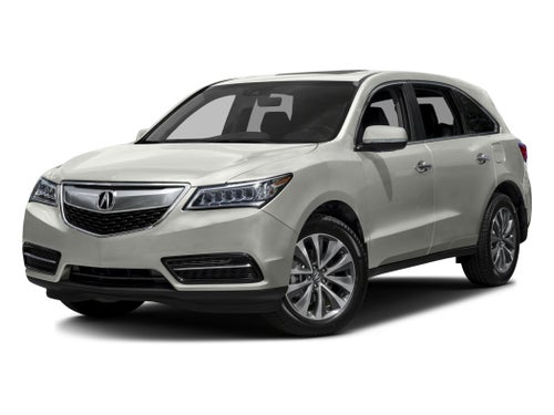 2016 Acura MDX FWD with Technology and Entertainment Packages