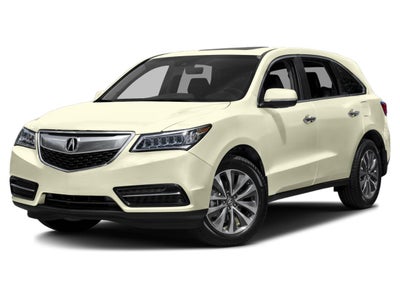 2016 Acura MDX FWD with Technology and Entertainment Packages