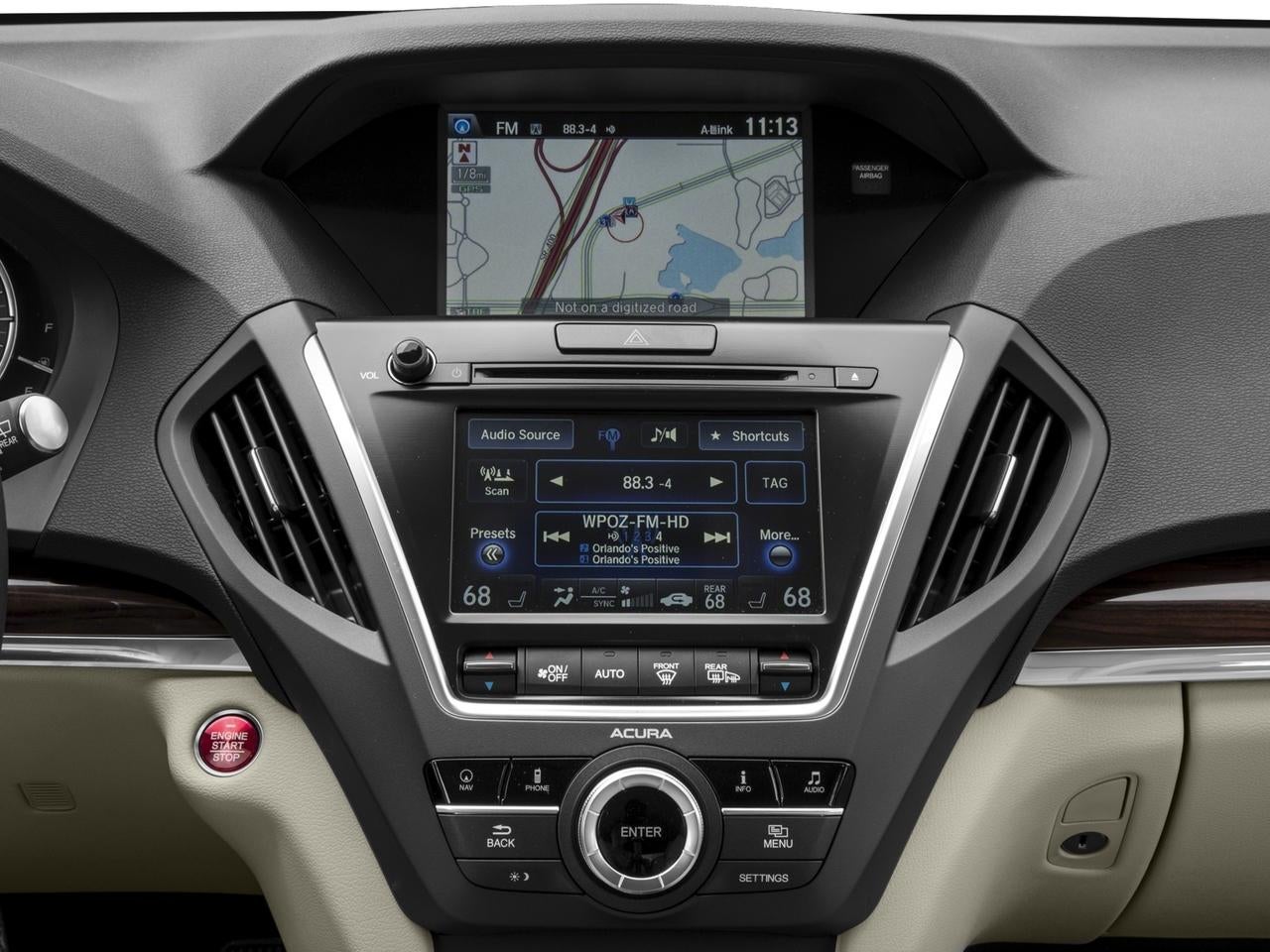 2016 Acura MDX SH-AWD with Technology Package and AcuraWatch Plus