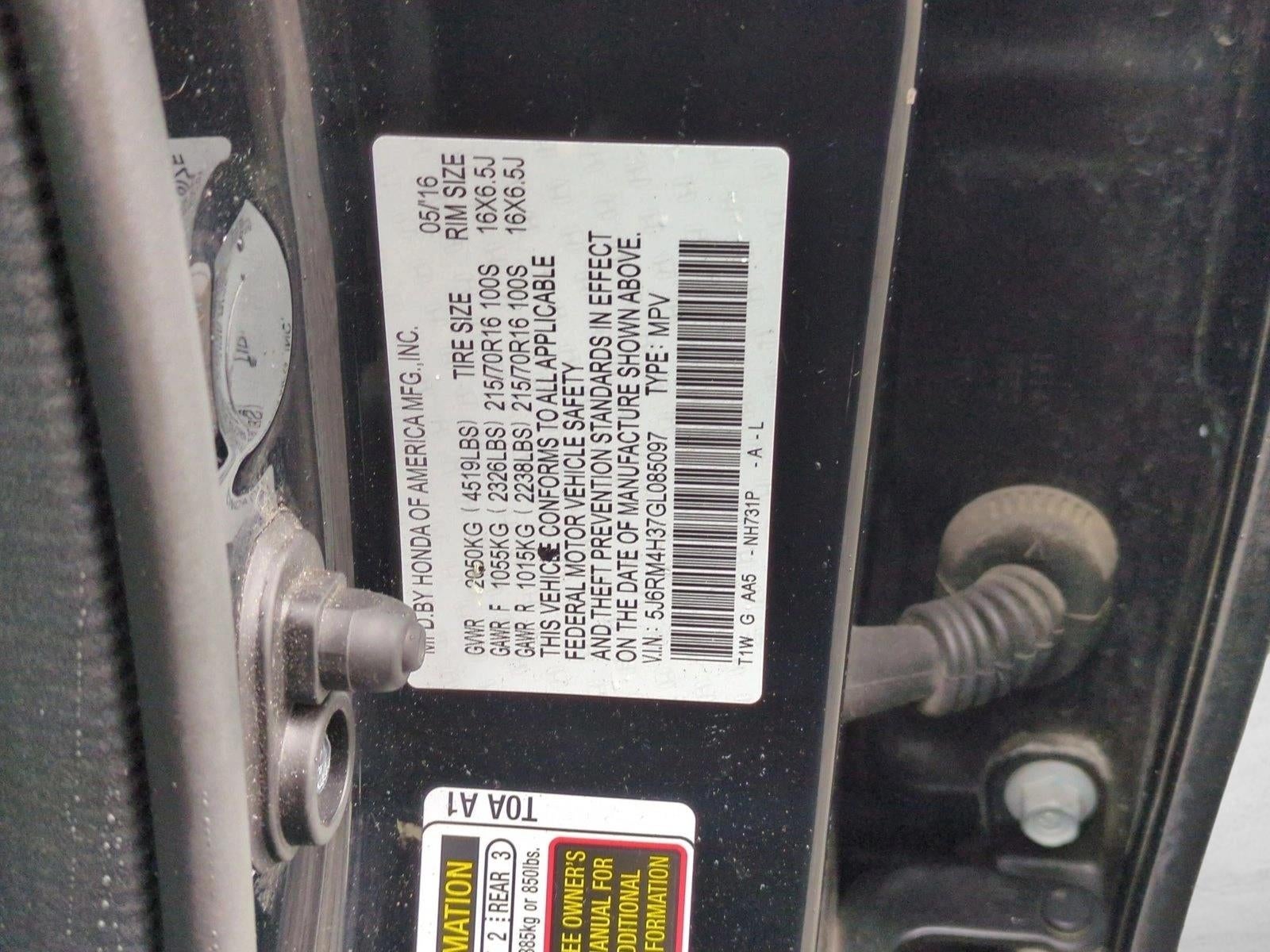 2016 Honda CR-V LX AWD