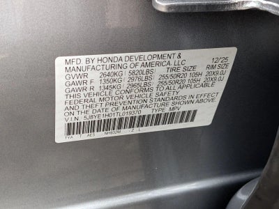 2026 Acura MDX SH-AWD w/A-Spec Package