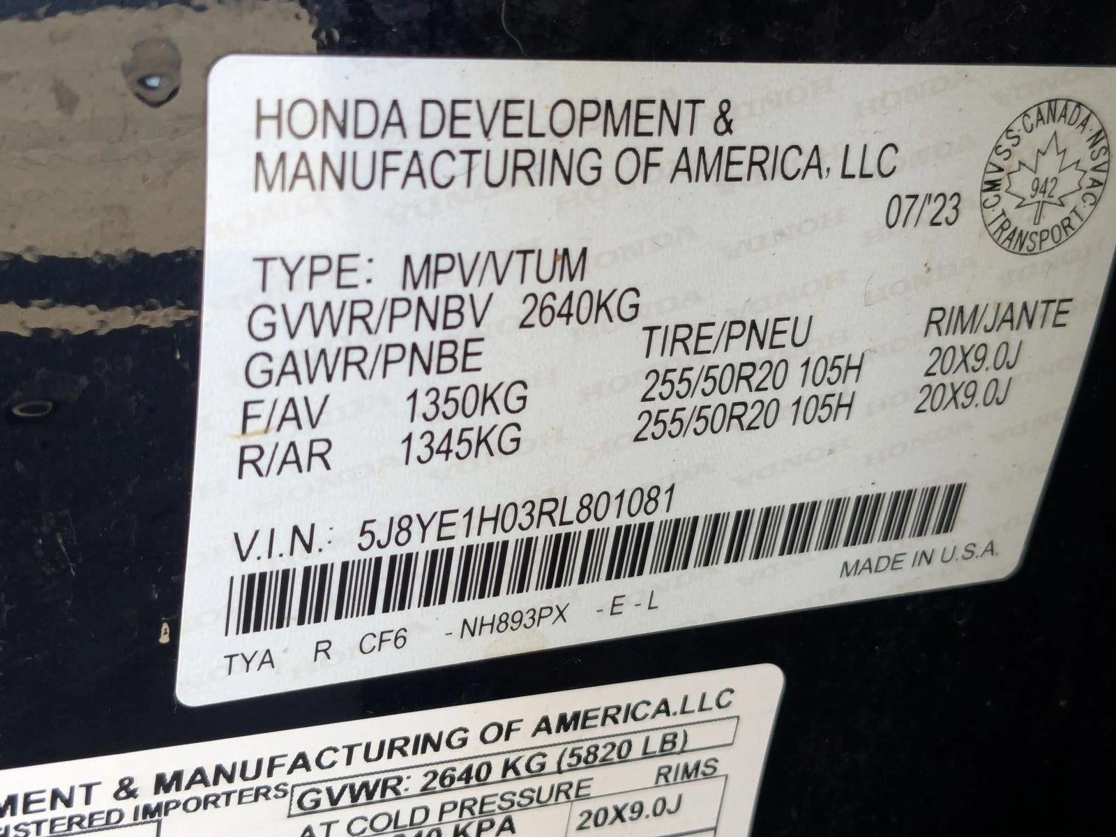 2024 Acura MDX SH-AWD w/A-Spec Package