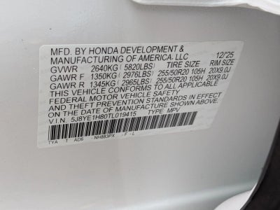 2026 Acura MDX SH-AWD w/Advance Package