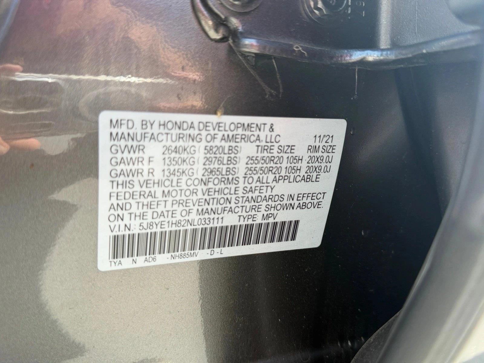 2022 Acura MDX SH-AWD w/Advance Package