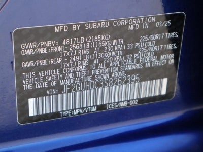 2025 Subaru Crosstrek Premium AWD