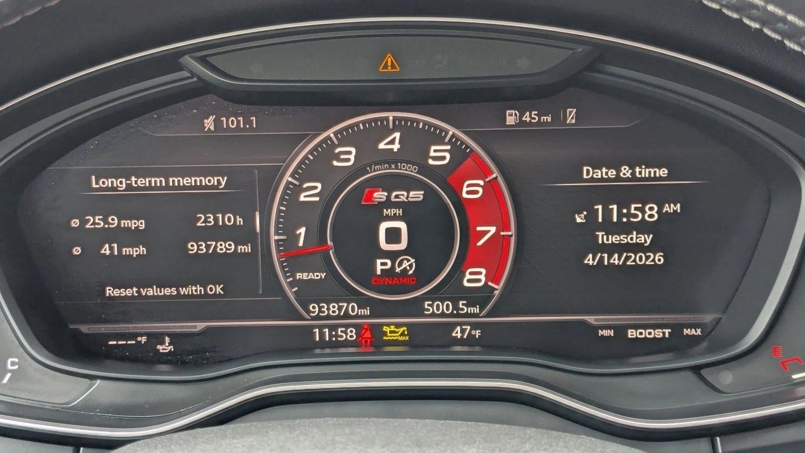 2019 Audi SQ5 Premium Plus 3.0 TFSI quattro