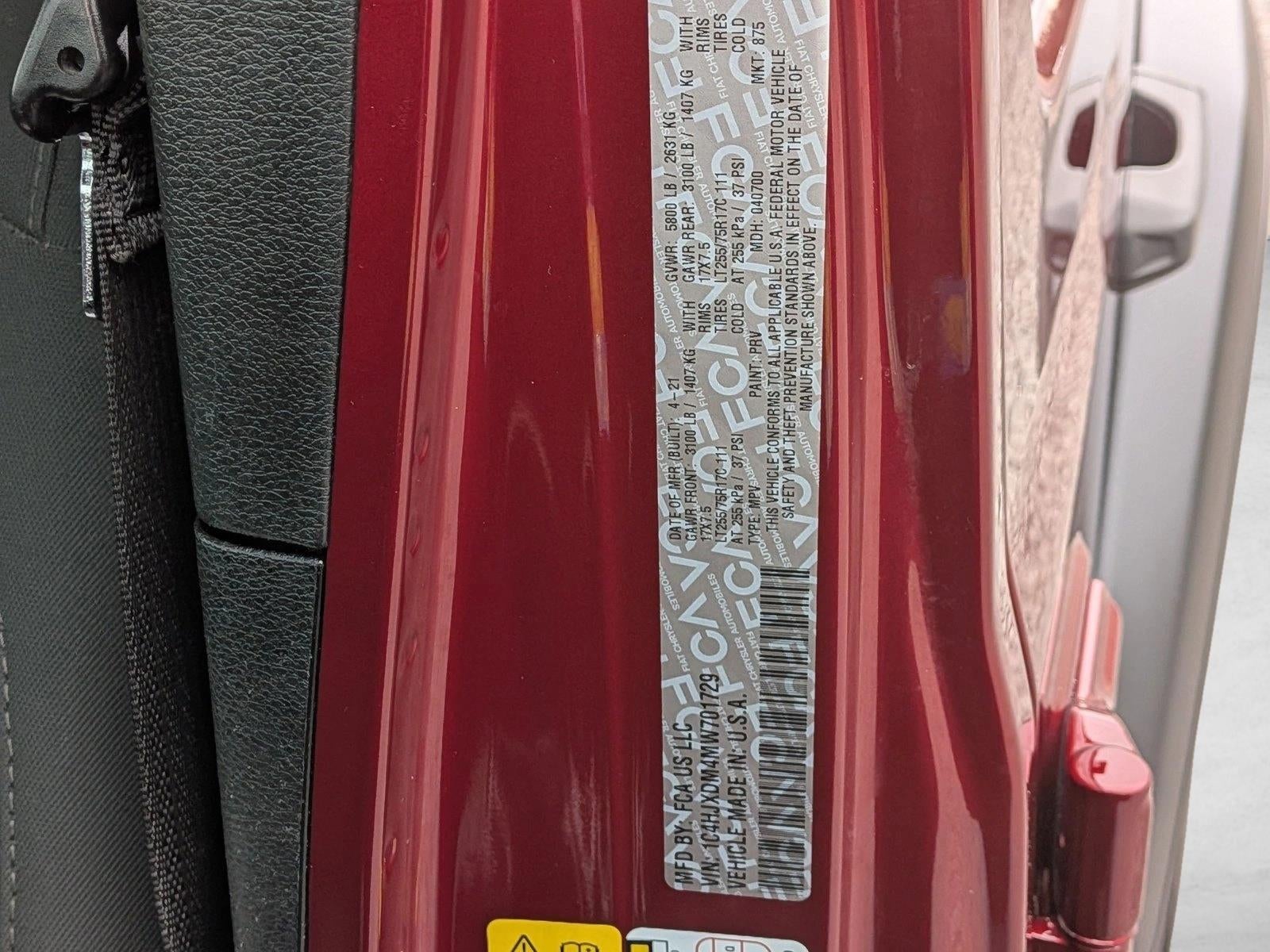 2021 Jeep Wrangler Unlimited Willys 4x4