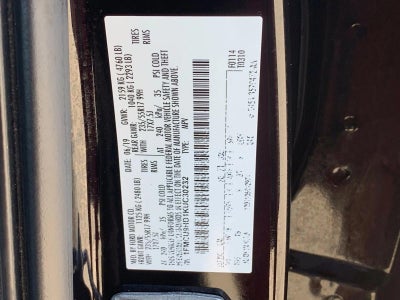 2019 Ford Escape SEL 4WD