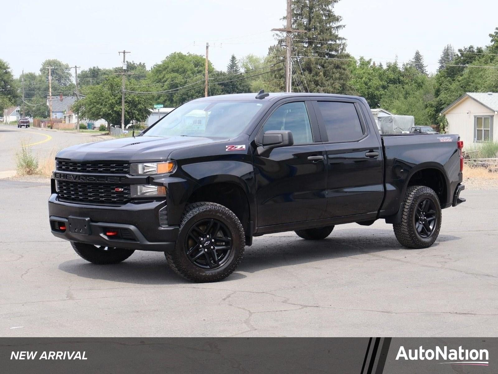 2021 Chevrolet Silverado 1500 Crew Cab Short Box 4-Wheel Drive Custom Trail Boss