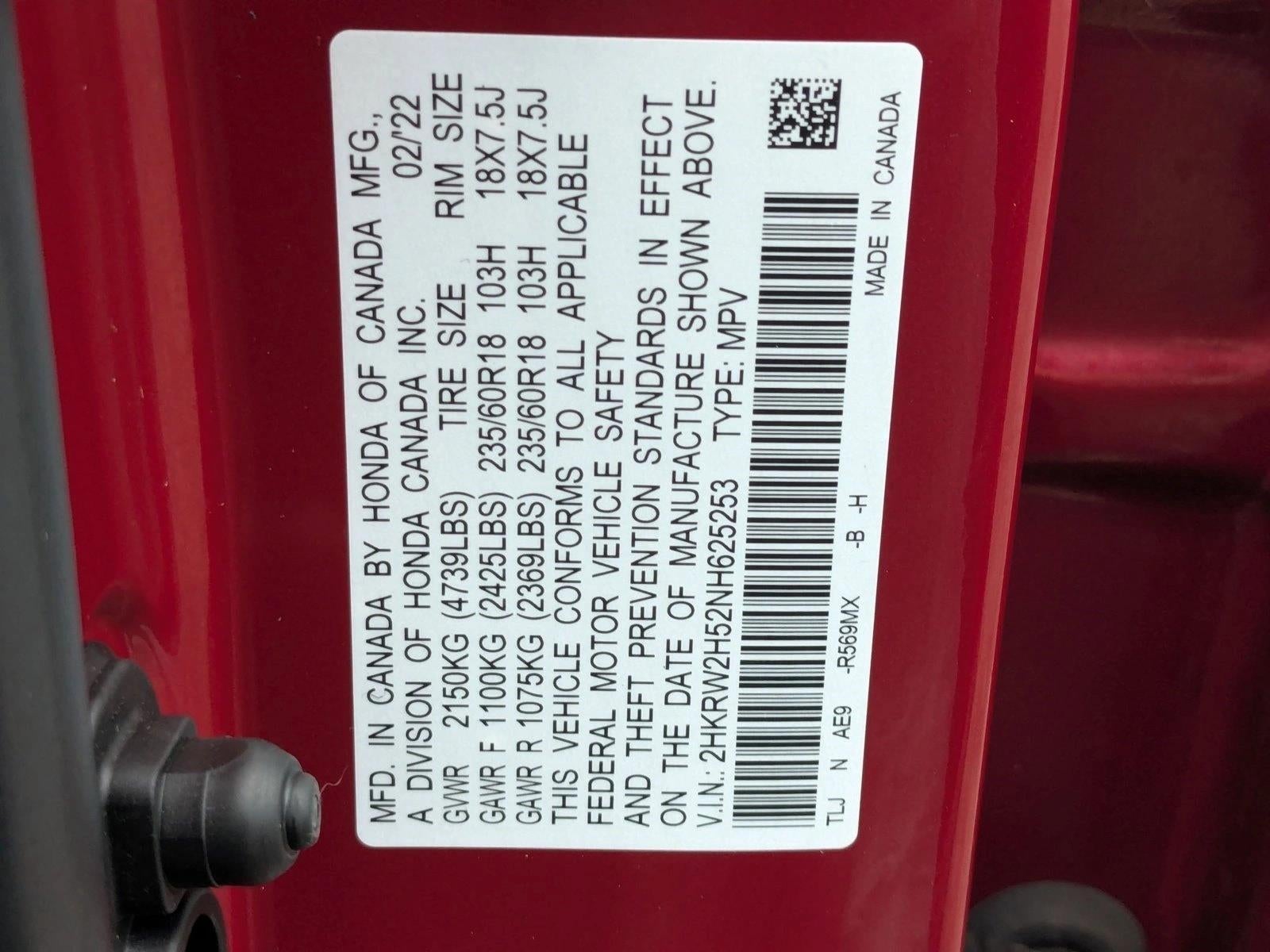 2022 Honda CR-V EX AWD