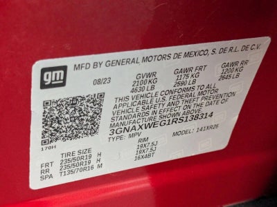 2024 Chevrolet Equinox AWD RS