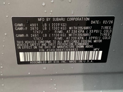 2026 Subaru Forester Premium AWD